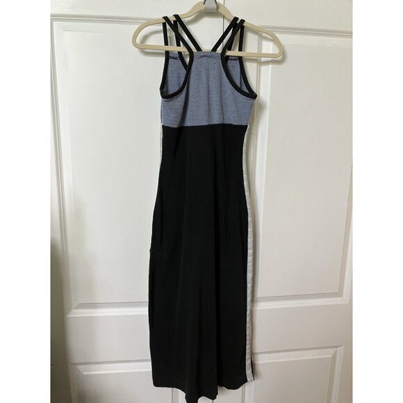 Black and Gray Maxi Dress - Picture 2 of 7